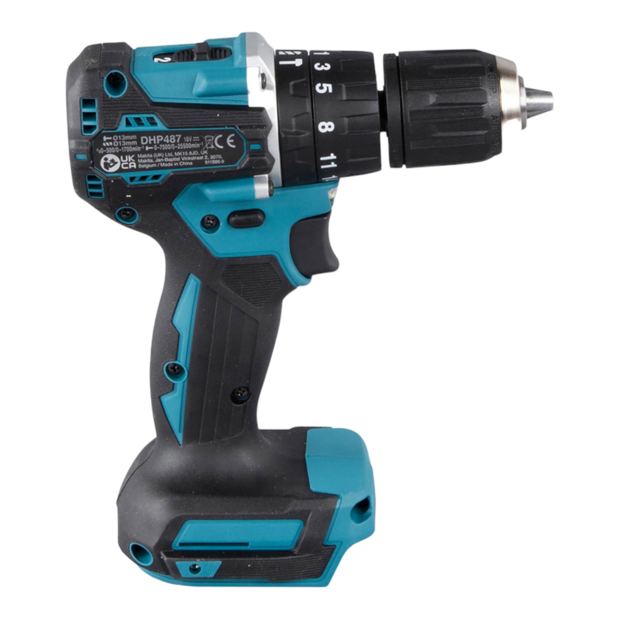 Makita DHP 487 Z Akku Schlagbohrschrauber 18 V 40 Nm Brushless 102 tlg Bit Bohrer Set ohne Akku ohne Ladegeraet 3 - toolbrothers