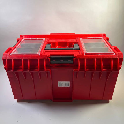 Qbrick System ONE 350 2 0 Profi RED ULTRA HD Custom Werkzeugkoffer modularer Organizer 585 x 385 x 320 mm 38 l stapelbar IP66 Beschaedigt 4 - toolbrothers