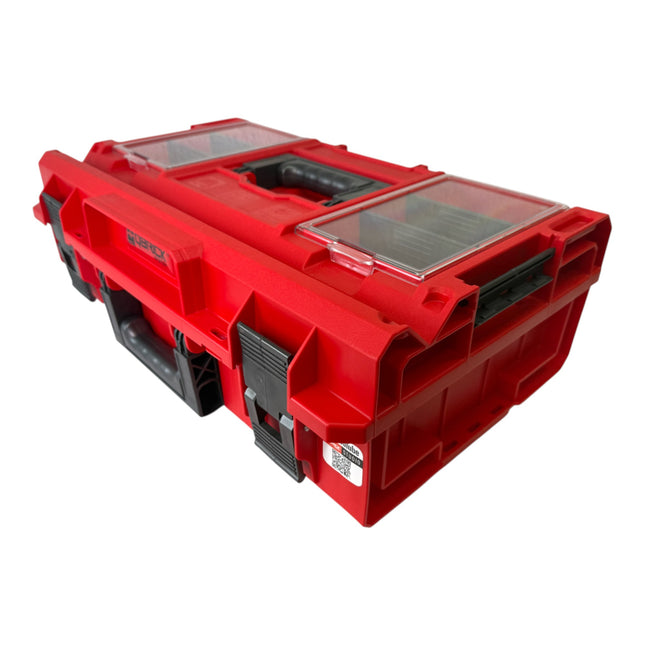 Qbrick System ONE 200 Profi RED ULTRA HD Custom Werkzeugkoffer modularer Organizer 585 x 385 x 190 mm 15 4 l stapelbar IP66 alte Version 0 - toolbrothers
