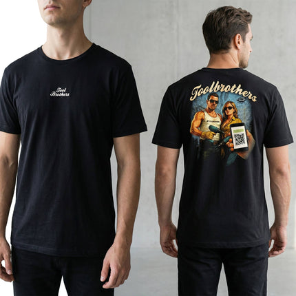 Toolbrothers Fan Shirt Simple Black Groesse XXL 3 - toolbrothers
