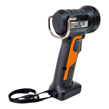 Worx WX 025 9 Akku LED Taschenlampe 20 V 160 350 lm Solo ohne Akku ohne Ladegeraet 3 - toolbrothers