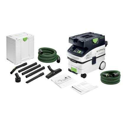 Festool CTL MIDI I AC Absaugmobil 1200 W 15 l AUTOCLEAN Staubklasse L 578545 8 tlg Handwerker Reinigungsset 577258  0 - toolbrothers