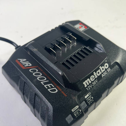 Metabo ASC 55 Ladegeraet AIR COOLED 12 36V 627044000 Nachfolger von ASC 30 36 Leicht Gebraucht 2 - toolbrothers
