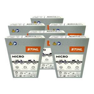 STIHL Picco Micro Mini 3 Sägekette 30 cm 3/8" P 1,1 mm 44 TG 6 Stk. ( 6x 36100000044 )