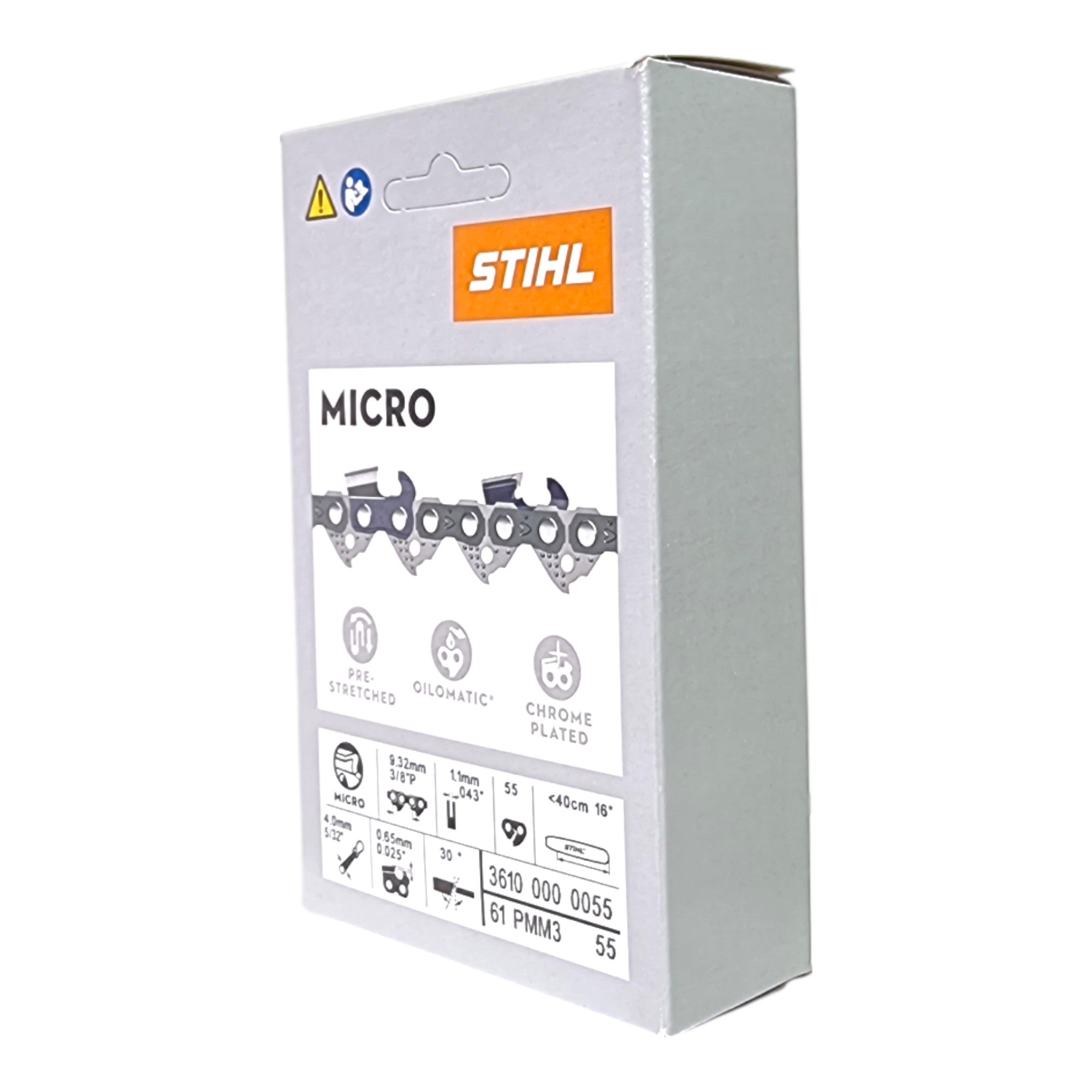 STIHL Picco Micro Mini 3 Saegekette 40 cm 3 8 P 1 1 mm 55 TG 2 Stk 2x 36100000055  2 - toolbrothers