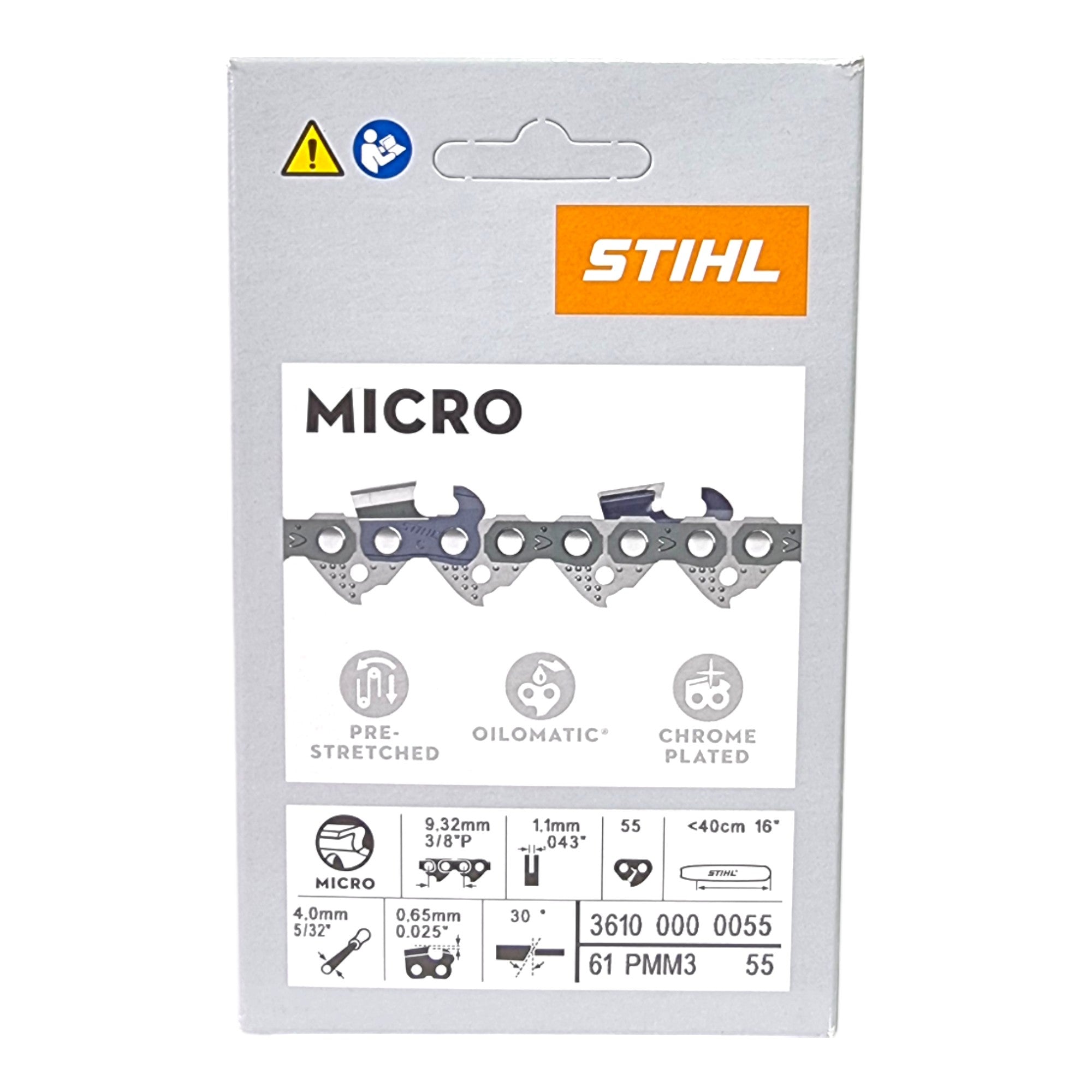 STIHL Picco Micro Mini 3 Saegekette 40 cm 3 8 P 1 1 mm 55 TG 4 Stk 4x 36100000055  1 - toolbrothers