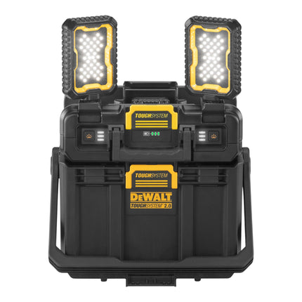 DeWalt DWST08061 1 Werkzeugbox mit integrierten Leuchten 395 x 352 x 255 mm ToughSystem 2 0 1x Akku 4 0 Ah Ladegeraet 4 - toolbrothers