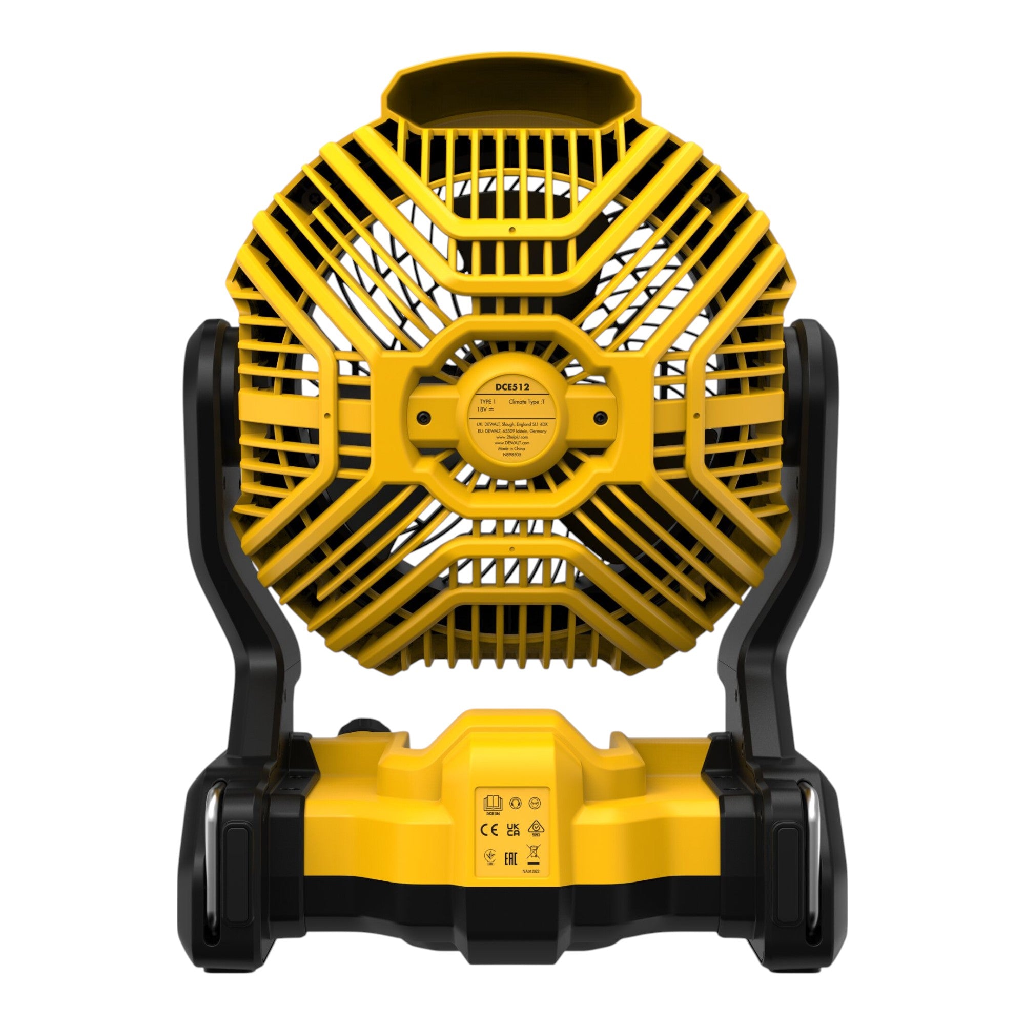 DeWalt DCE 512 P2 Akku Ventilator 18 V 2x Akku 5 0 Ah Ladegeraet 4 - toolbrothers