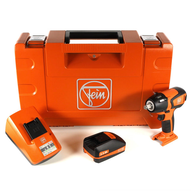 FEIN ASCD 18-300 W2 Akku Schlagschrauber 18 V Brushless 1/2" im Koffer + 1 x 2,5 Ah Akku + Ladegerät - Toolbrothers