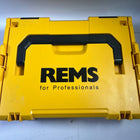 REMS Mini Press ACC 22 V Akku Radialpresse mit Zwangsablauf in L Boxx 1 x 2 5 Ah Akku Ladegeraet 578014 R220 Leicht Gebraucht 1 - toolbrothers