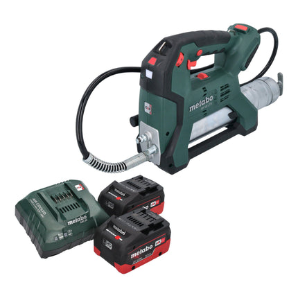 Metabo FP 18 LTX Akku Fettpresse 18 V 690 bar 2x LiHD Akku 5 5 Ah Ladegeraet 0 - toolbrothers