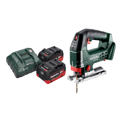 Metabo STB 18 L 90 Akku Stichsaege 18 V 90 mm 2x LiHD Akku 5 5 Ah Ladegeraet 0 - toolbrothers