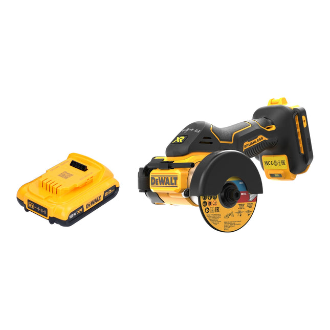 DeWalt DCS 438 N Akku Multimaterialschneider 18 V 76 mm Brushless 1x Akku 2 0 Ah ohne Ladegeraet 0 - toolbrothers