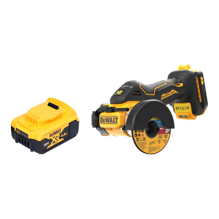 DeWalt DCS 438 N Akku Multimaterialschneider 18 V 76 mm Brushless 1x Akku 5 0 Ah ohne Ladegeraet 0 - toolbrothers