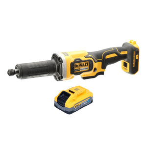 DeWalt DCG 426 N Akku Geradschleifer 18 V Brushless + 1x Powerstack Akku 5,0 Ah - ohne Ladegerät