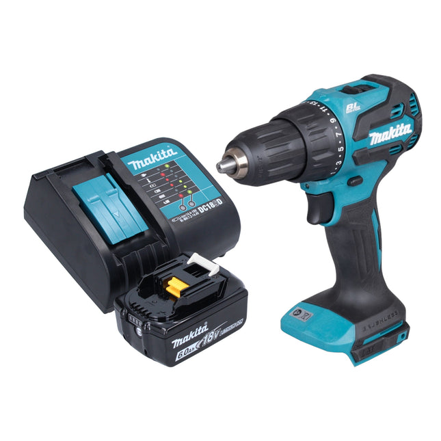 Makita DHP 490 SG1 Akku Schlagbohrschrauber 18 V 65 Nm Brushless 1x Akku 6 0 Ah Ladegeraet 0 - toolbrothers