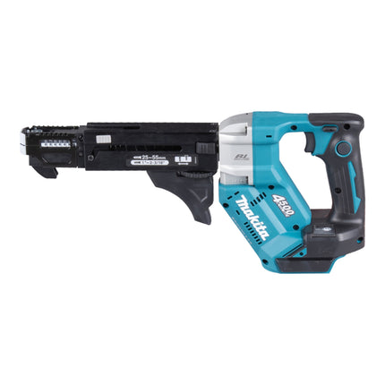 Makita DFR 552 STJ Akku Magazinschrauber 18 V 25 55 mm Brushless 2x Akku 5 0 Ah Ladegeraet Makpac 1 - toolbrothers