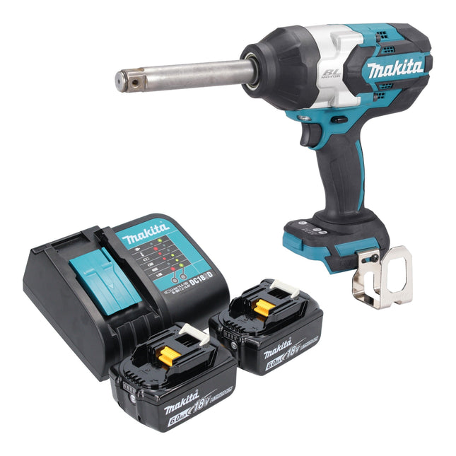 Makita DTW 1005 SG Akku Schlagschrauber 18 V 1360 Nm 3 4 Brushless 2x Akku 6 0 Ah Ladegeraet 0 - toolbrothers