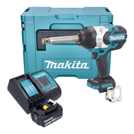 Makita DTW 1005 SM1J Akku Schlagschrauber 18 V 1360 Nm 3 4 Brushless 1x Akku 4 0 Ah Ladegeraet Makpac 0 - toolbrothers