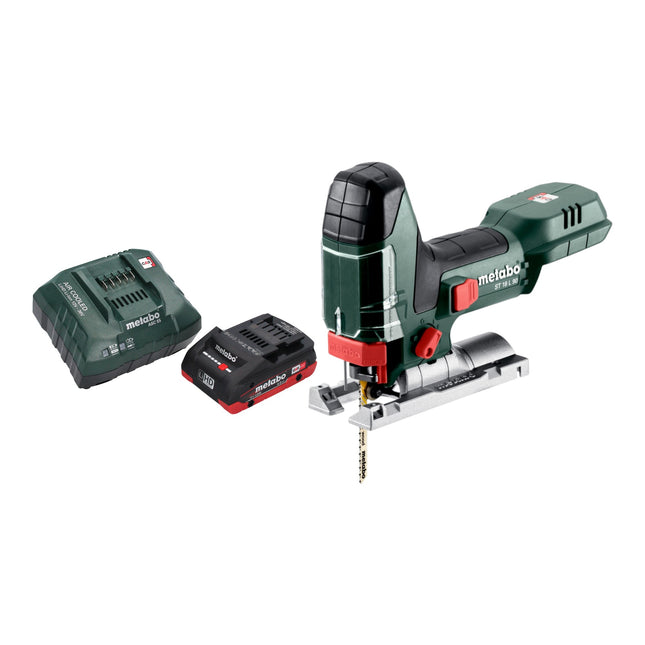 Metabo ST 18 L 90 Akku Stichsaege 18 V 90 mm 1x LiHD Akku 4 0 Ah Ladegeraet 0 - toolbrothers