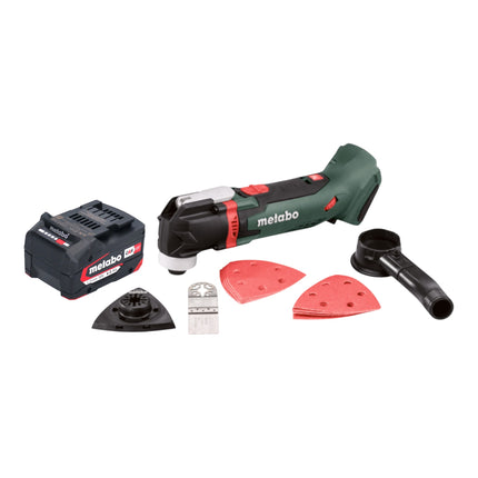 Metabo MT 18 LTX Akku Multitool 18 V OIS Starlock 1x Akku 4 0 Ah ohne Ladegeraet 0 - toolbrothers