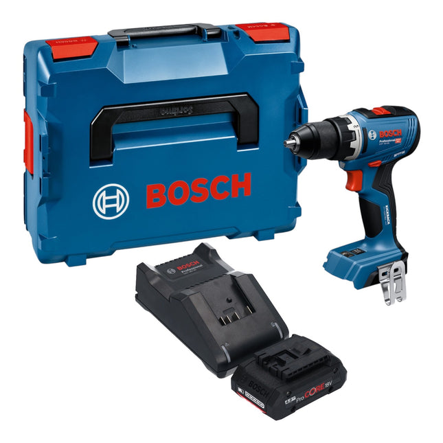 Bosch GSR 18V 65 Professional Akku Bohrschrauber 18 V 63 Nm Brushless 1x ProCORE Akku 4 0 Ah Ladegeraet L Boxx 0 - toolbrothers