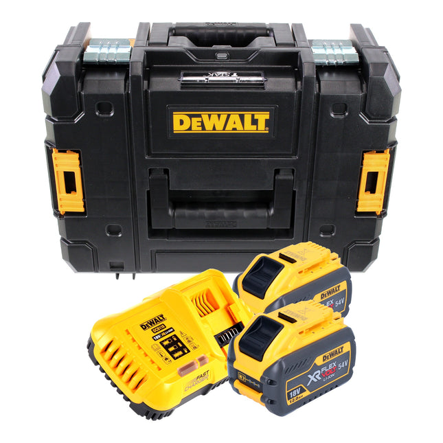 DeWalt DCB 118 Y2T Akku Kit 18 V 54 V Ladegeraet 8 A 2x DCB 548 Akku 12 0 Ah TSTAK 0 - toolbrothers