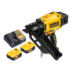 DeWalt DCN 930 P2 Akku Nagler 18 V 50 90 mm Brushless 2x Akku 5 0 Ah Ladegeraet 0 - toolbrothers