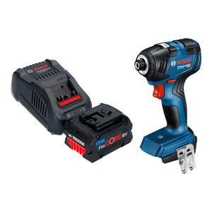 Bosch GDR 18V-200 Professional Akku Drehschlagschrauber 18 V 200 Nm Brushless + 1x ProCORE Akku 5,5 Ah + Ladegerät