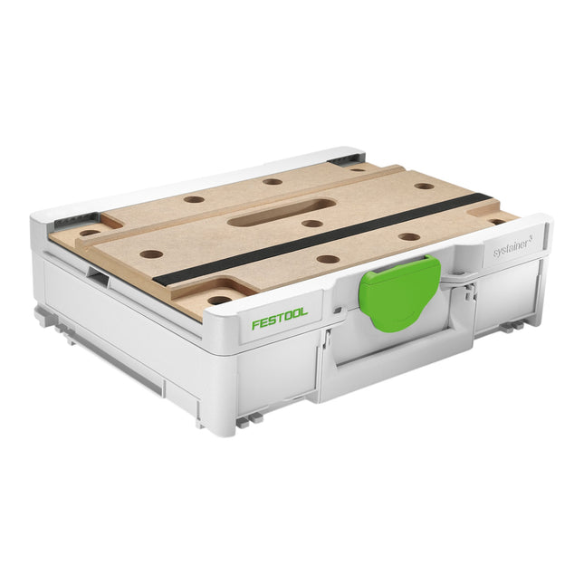 Festool SYS3 MFT M 112 Systainer Werkzeugkoffer 396 x 296 x 112 mm 578496 mit integrierter Werkbank 0 - toolbrothers