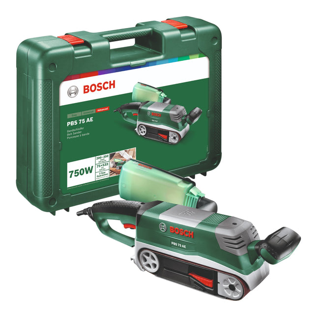 Bosch PBS 75 AE Bandschleifer 750 W 75 x 533 mm Koffer 06032A1100  0 - toolbrothers