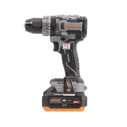 Procraft CD20A Akku Bohrschrauber 20 V 85 Nm 1x Akku 4 0 Ah Ladegeraet Koffer 2 - toolbrothers