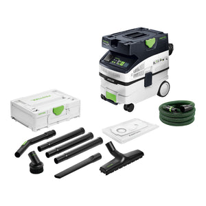 Festool CTH MIDI I AC CLEANTEC Absaugmobil 1200 W 15 l Staubklasse H + Standard Reinigungsset