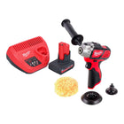 Milwaukee M12 BPS 501 Akku Polierer 12 V 1x Akku 5 0 Ah Ladegeraet 0 - toolbrothers
