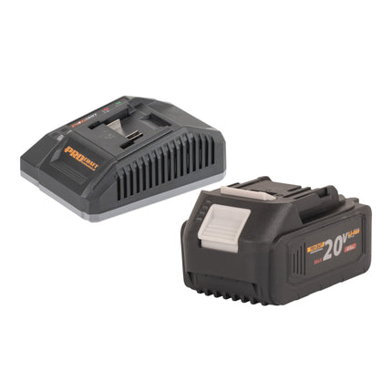 Procraft Starter Pack C20 4 Ladegeraet 20 V 4 A 1x 20 4 Akku 4 0 Ah 0 - toolbrothers