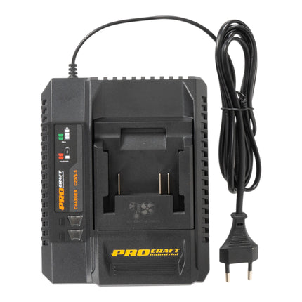 Procraft Starter Pack C20 6 5 Schnell Ladegeraet 20 V 6 5 A 2x 20 2A Akku 2 0 Ah 4 - toolbrothers