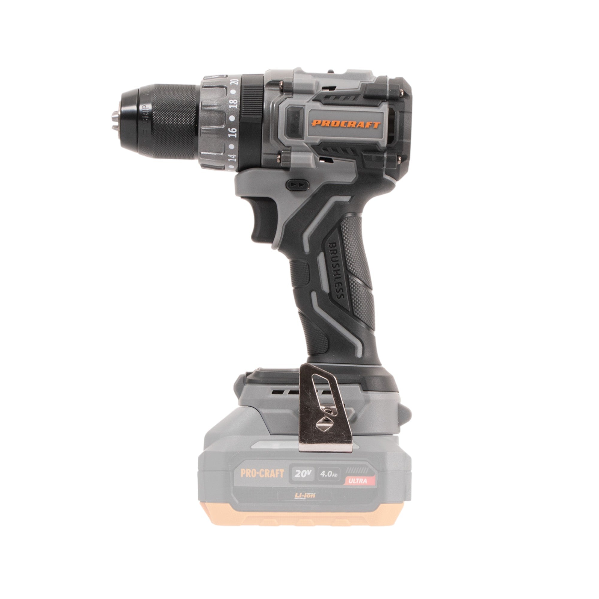 Procraft Industrial CD20Abb Akku Schlagbohrschrauber 20 V 85 Nm 1x Akku 2 0 Ah Ladegeraet 2 - toolbrothers
