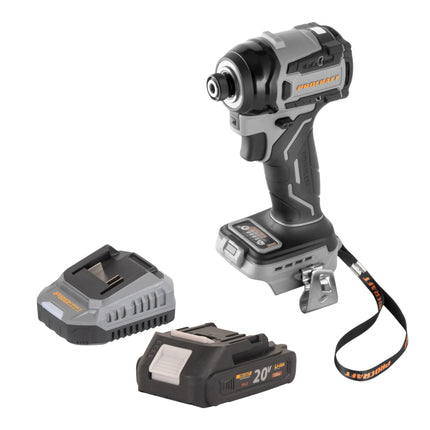 Procraft Industrial ID20Abb Akku Schlagschrauber 20 V 180 Nm 1 4 1x Akku 2 0 Ah Ladegeraet 0 - toolbrothers