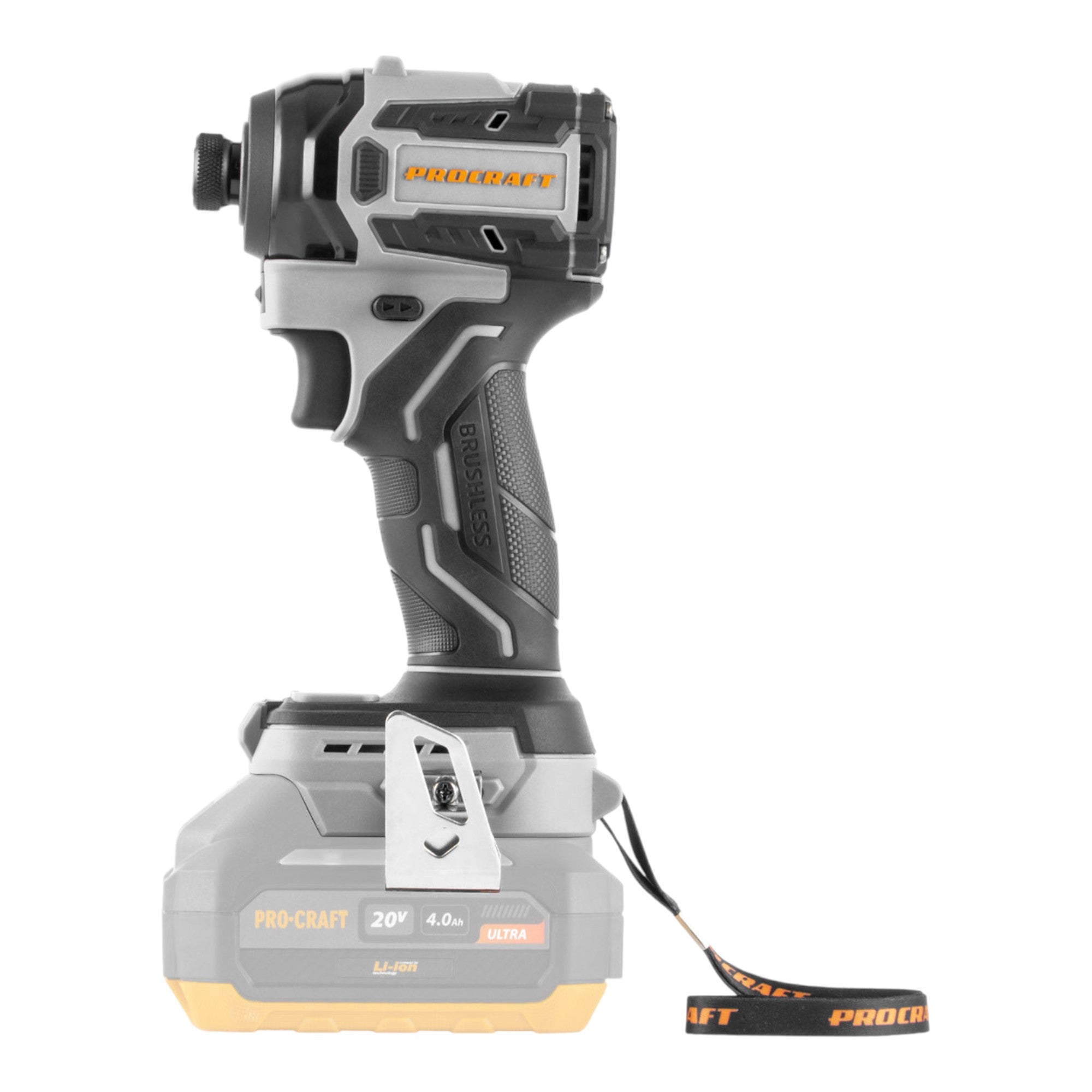 Procraft Industrial ID20Abb Akku Schlagschrauber 20 V 180 Nm 1 4 1x Akku 2 0 Ah RHINO Toolcase ohne Ladegeraet 2 - toolbrothers