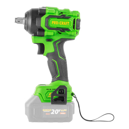 Procraft PWA18bb Akku Schlagschrauber 20 V 550 Nm 1 2 Brushless 1x Akku 2 0 Ah ohne Ladegeraet 2 - toolbrothers