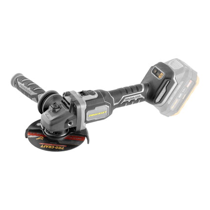 Procraft Industrial AG125Bbb Akku Winkelschleifer 20 V 125 mm Brushless 1x Akku 2 0 Ah ohne Ladegeraet 1 - toolbrothers