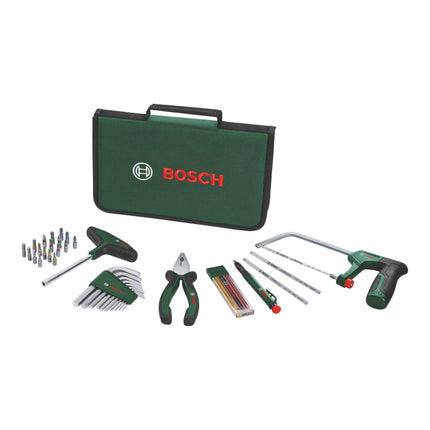 Bosch 41 tlg Handwerkzeug Adventskalender 2025 1600A039HD Set mit Buegelsaege Bit Schraubendreher Bits Tasche Handwerkzeug 1 - toolbrothers