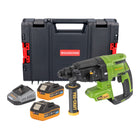Procraft PHA40bb Akku Bohrhammer 20 V 2 6 J SDS plus Brushless 2x Akku 4 0 Ah Ladegeraet RHINO Toolcase 0 - toolbrothers
