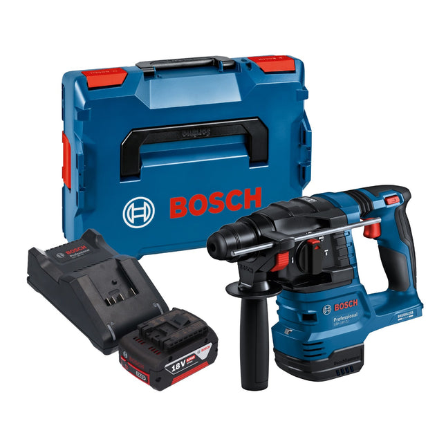 Bosch GBH 18V 22 Professional Akku Bohrhammer 18 V 1 9 J SDS Plus Brushless 1x Akku 5 0 Ah Ladegeraet L Boxx 0 - toolbrothers
