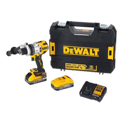 DeWalt DCD 1007 H2T Akku Schlagbohrschrauber 18 V 169 Nm Brushless 2x Powerstack Akku 5 0 Ah Ladegeraet TSTAK 0 - toolbrothers