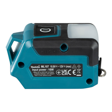 Makita ML 107 DA1 Akku Lampe 12 V max 200 lm LED 1x Akku 2 0 Ah ohne Ladegeraet 4 - toolbrothers