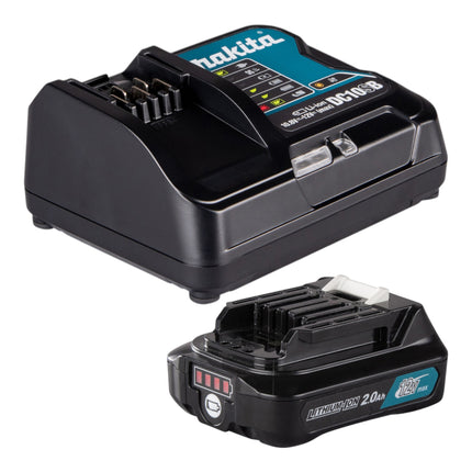 Makita ML 107 DSA1 Akku Lampe 12 V max 200 lm LED 1x Akku 2 0 Ah Ladegeraet 2 - toolbrothers