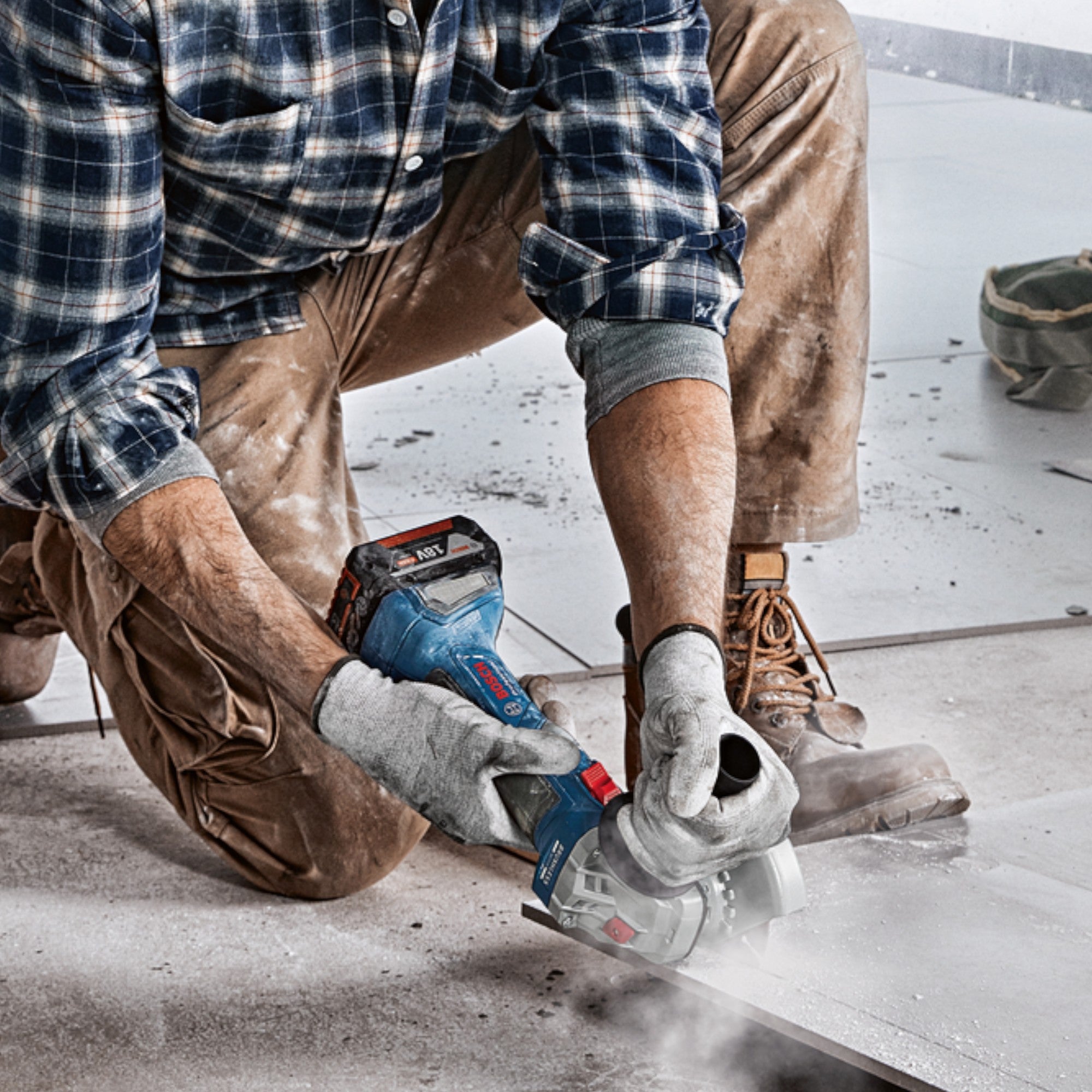 Bosch GWS 18V 7 Professional Akku Winkelschleifer 18 V 115 mm 06019H9004 Brushless L Boxx ohne Akku ohne Ladegeraet 4 - toolbrothers