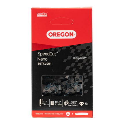 Oregon SpeedCut Nano Saegekette 30 cm 325 1 1 mm 51 TG 80TXL051E  0 - toolbrothers