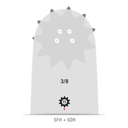 Oregon Kombo Fuehrungsschiene 2x Saegekette 40 cm 3 8 1 6 mm 60 TG 567293  4 - toolbrothers